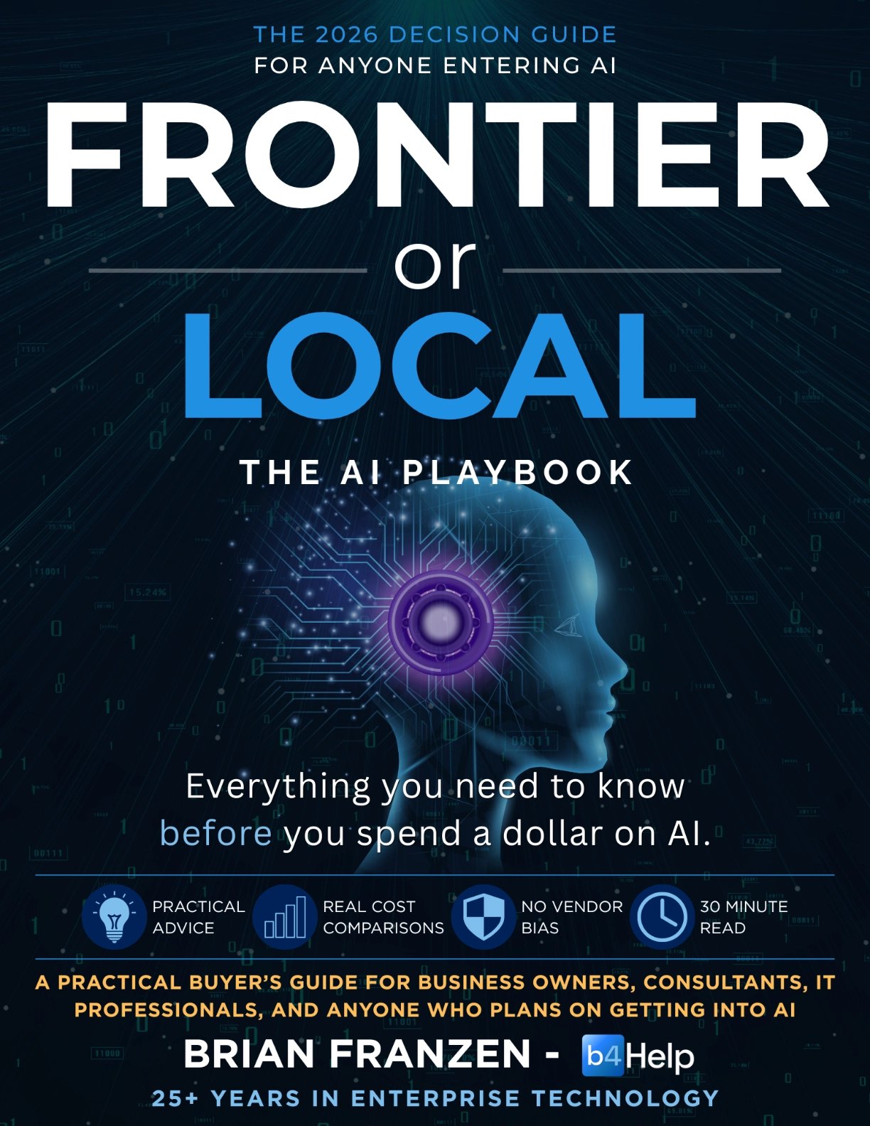 FRONTIER or LOCAL: The AI Playbook, by Brian Franzen of b4Help